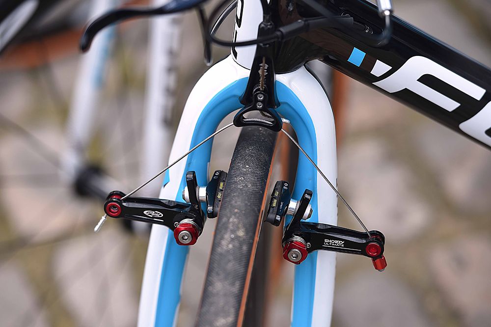 AG2R La Mondiale brakes and wheels for Paris-Roubaix