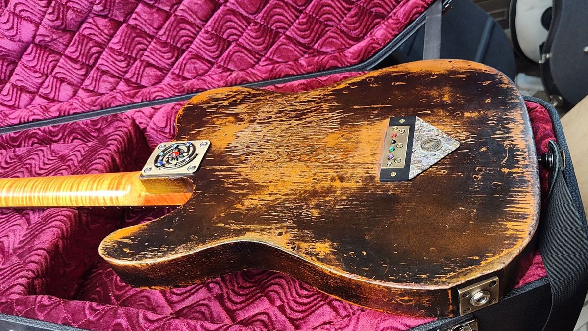 Johnny Depp's Shipwreck electric guitar
