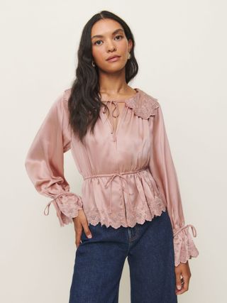 Blusa De Seda Lillie