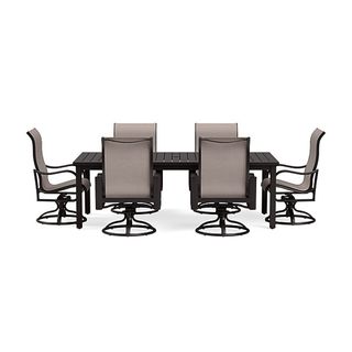 Pepin Outdoor Dining Set from Yardbird, one of the best outdoor furniture brands in the US