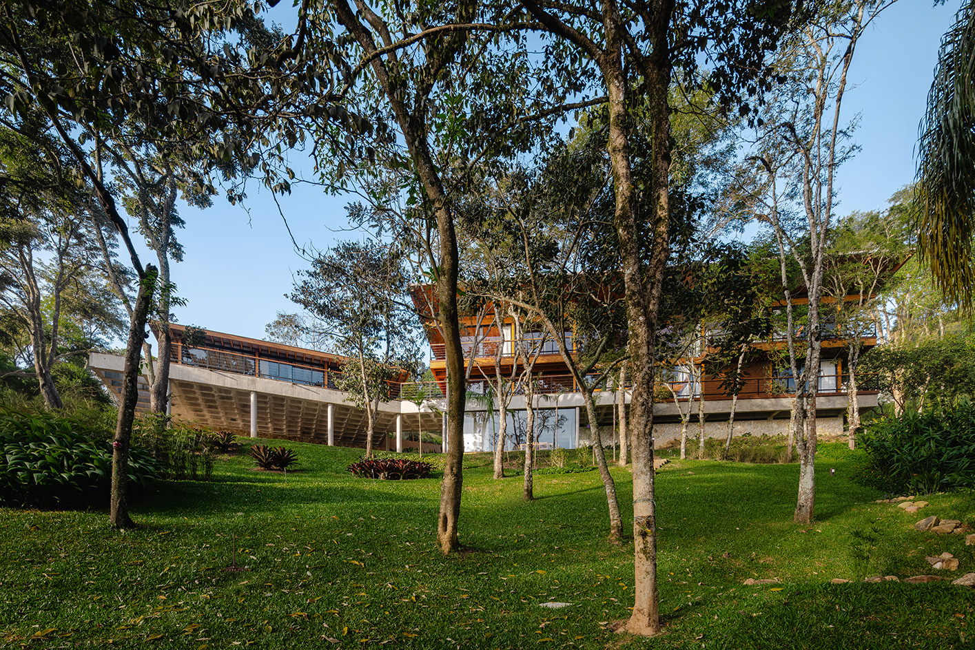 Casa Pinhal, a house in the woods of Brazil