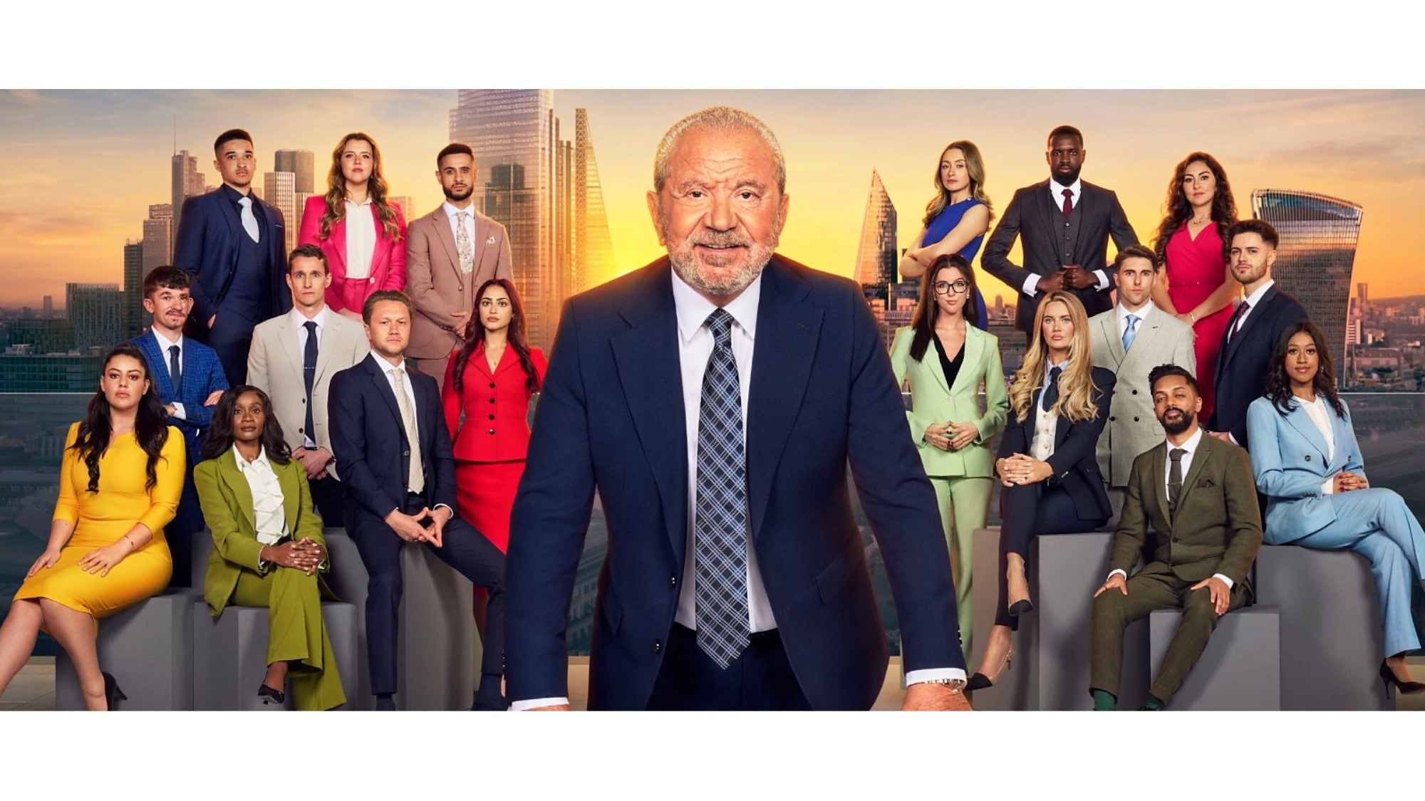 Apprentice 시즌 19의 Lord Sugar 및 참가자