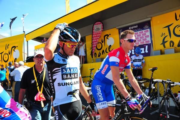 Alberto Contador (Saxo Bank-SunGard) is not enjoying his start to the Tour de France.