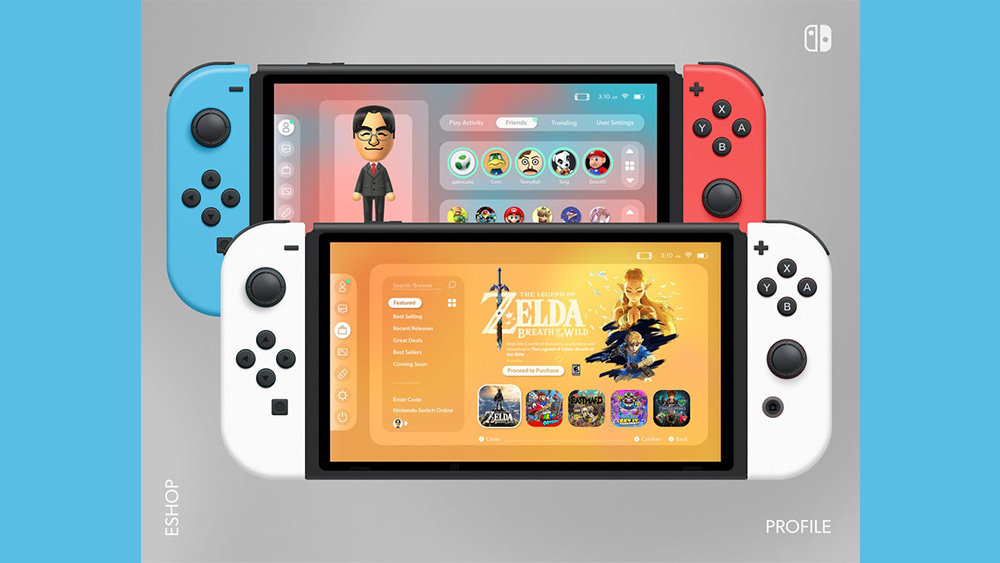 Switch UI redesign