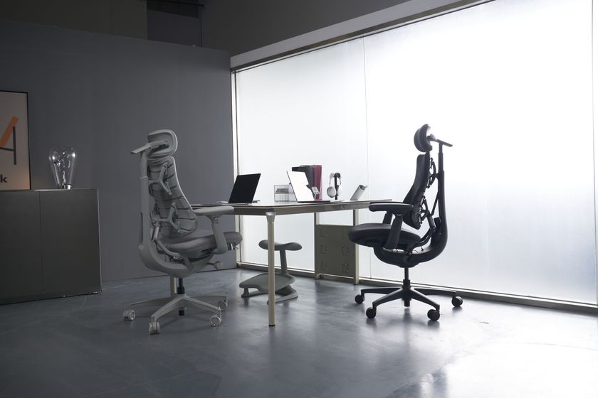 LiberNovo Omni dynamic ergonomic office chair.