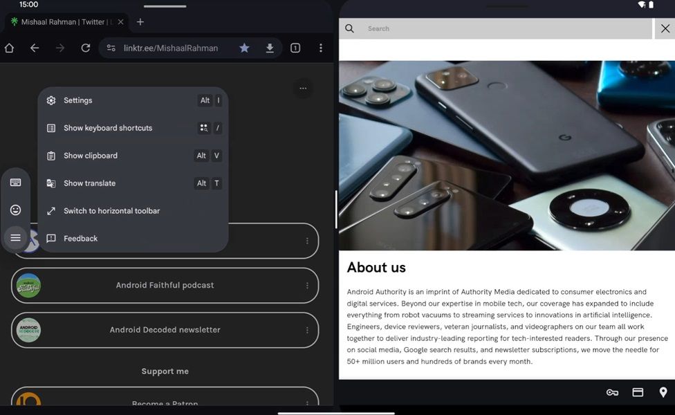 Google tipped to upgrade shortcuts on tablets after Android 15 launches ...