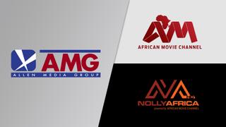 Allen Media Group African Move Channel logos