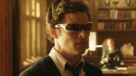 James Marsden in his first and last, until Doomsday, appearance ad Cyclops aka Scott Summers in the Fox X-Men Series.