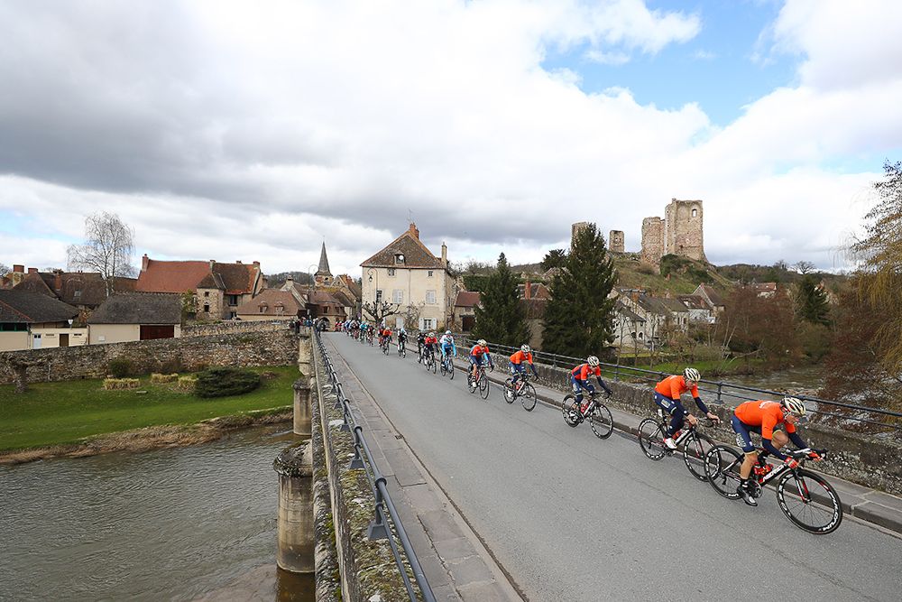 Scenery along the route of stage 3 at Paris-Nice