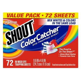 Shout Color Catcher, Dye-Trapping Sheets, 72 Sheets