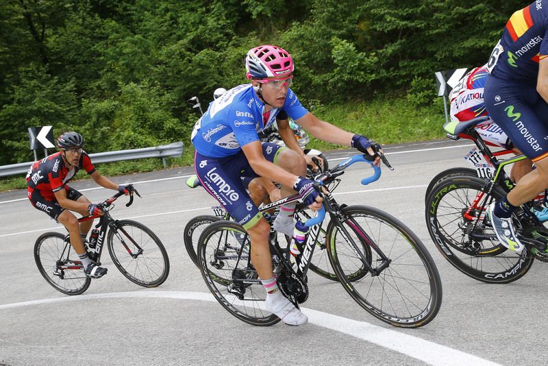 Jan Polanc lost the KOM jersey today