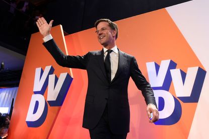 Dutch Prime Minister Mark Rutte declares victory