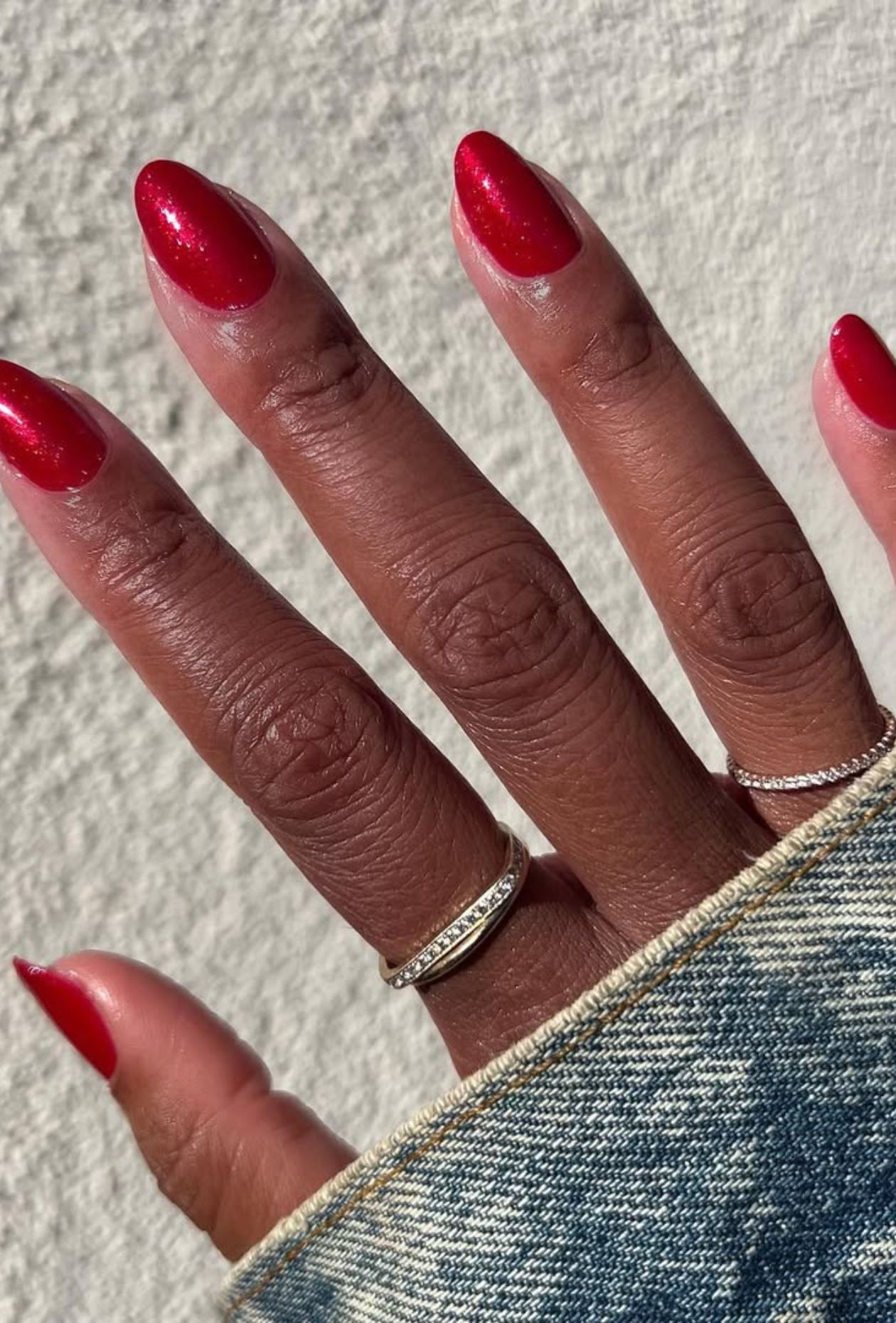 @themaniclub - Chic Red Nail Designs