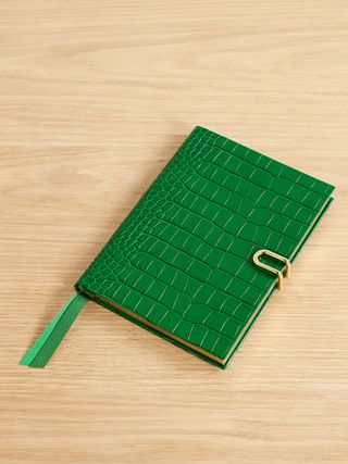 Soho 2025 Croc-Effect Leather Diary