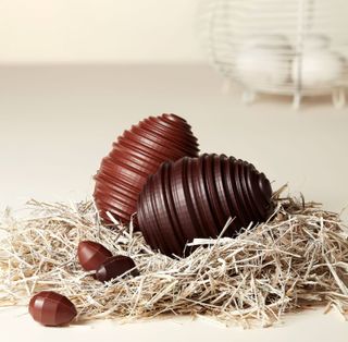 Alain Ducasse dark and milk chocolate Easter eggs