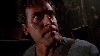 A still from the movie Army of Darkness