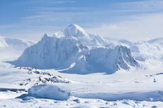 Ice in Antarctica.