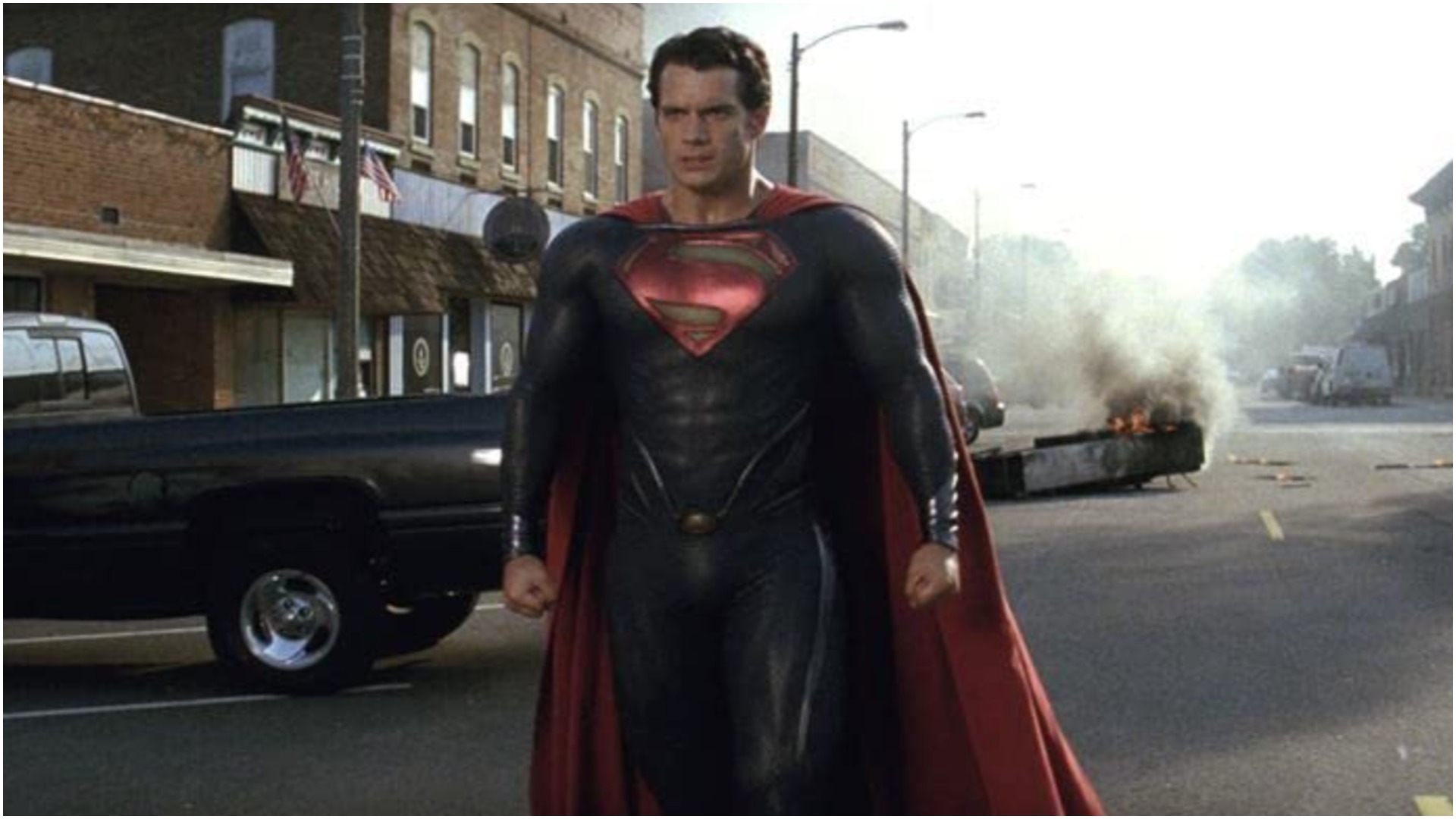 Man of Steel'de Superman rolünde Henry Cavill