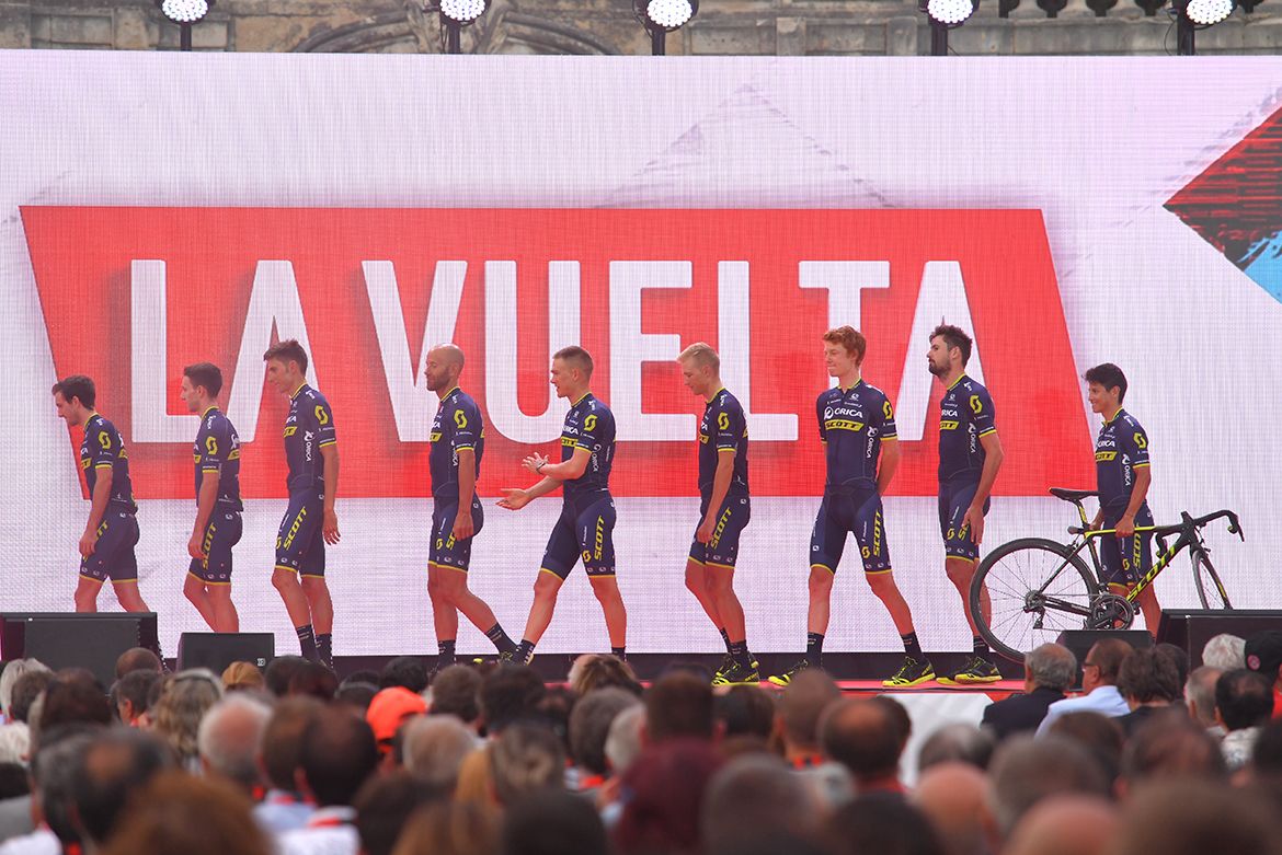 The Orica-Scott team