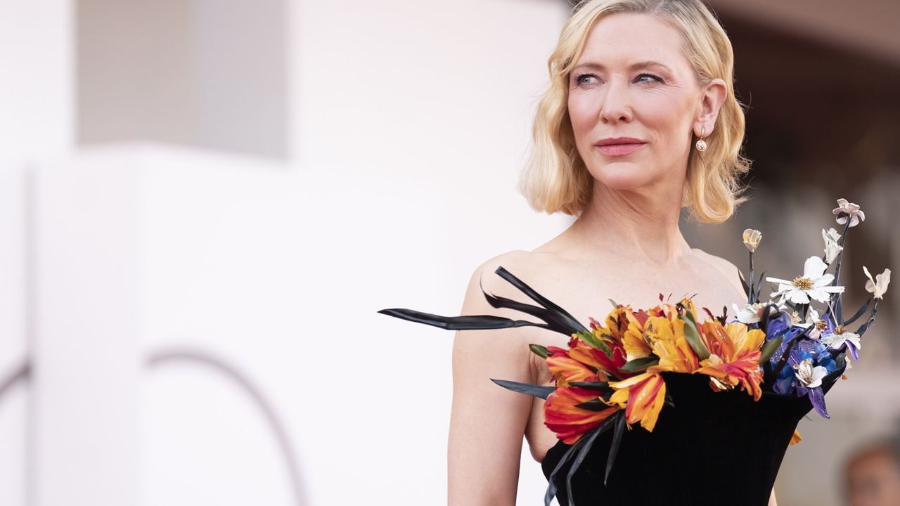 Cate Blanchett attends the red carpet of the movie &quot;Tar&quot; during the 79th Venice International Film Festival at the Palazzo del Casino in Lido of Venice, Italy on September 01, 2022