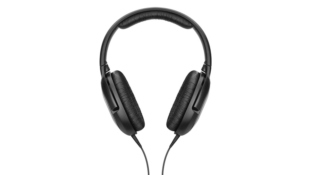 Sennheiser HD 206 headphones on a white background
