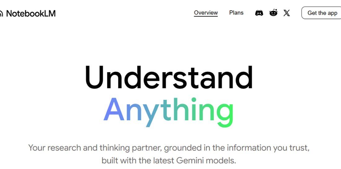 I tested NotebookLM and found it very useful for academic, technical, and general research