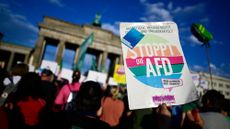 Protesters against Germany's far-right AfD party demonstrate in Berlin