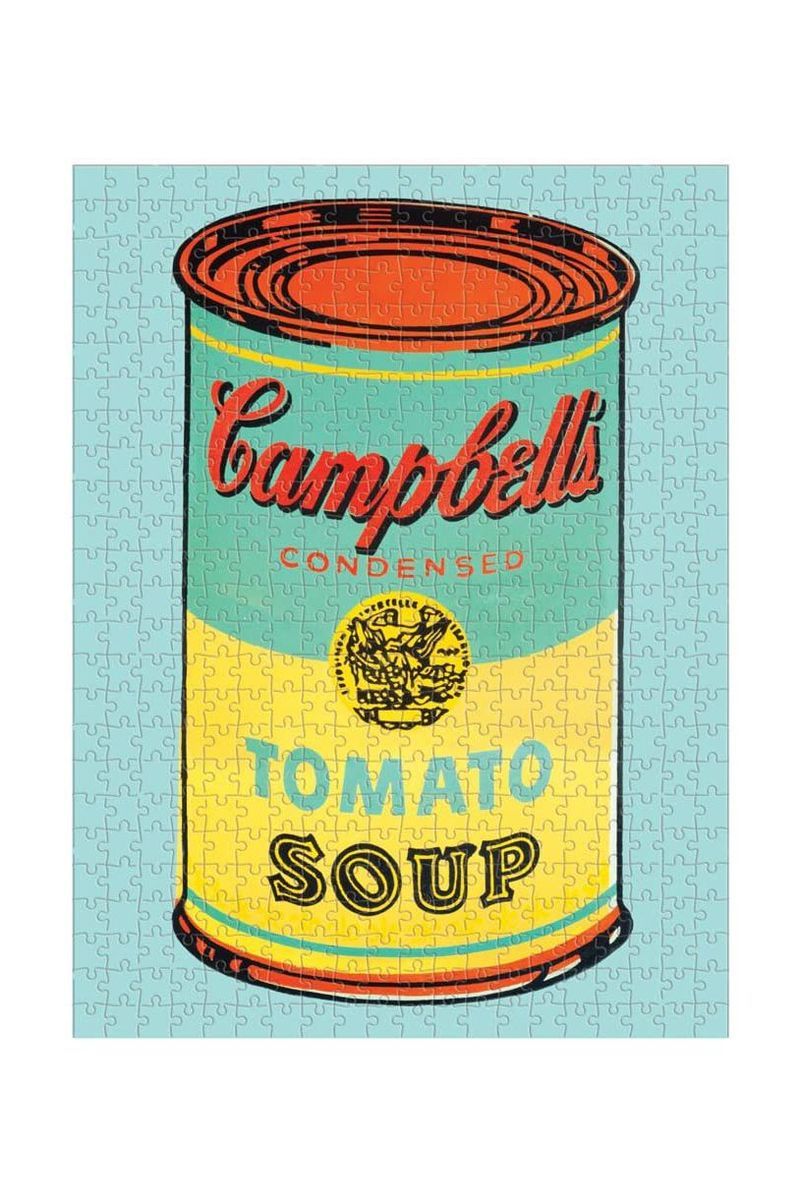 Galison Andy Warhol Soup Can Puzzle