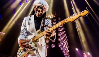 Nile Rodgers performs at the Ziggo Dome, Amsterdam, in November 2016