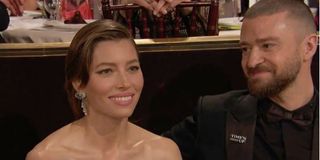 Jessica Biel Justin Timberlake Golden Globes 2018