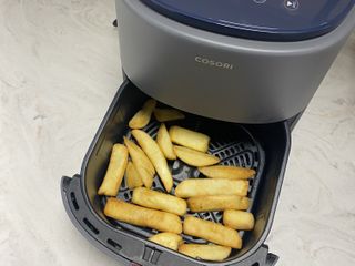 Cooking fries in the COSORI Lite Air Fryer