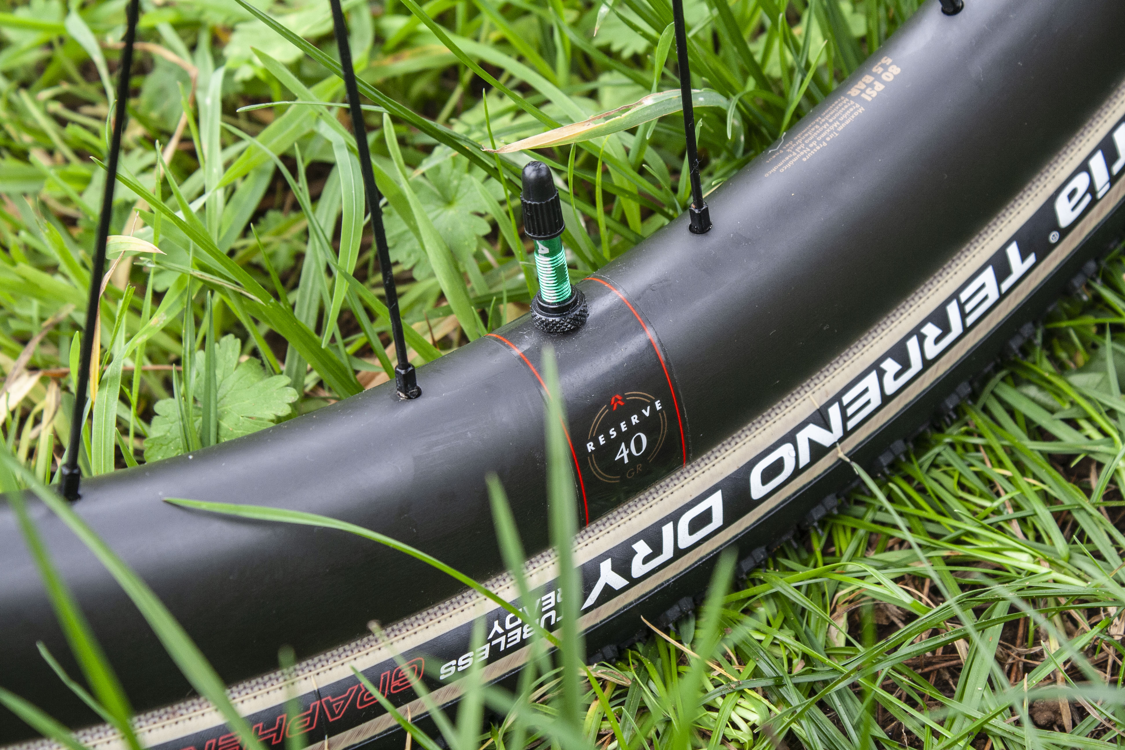 Reserve wheel with Vittoria Multiway high-flow valve