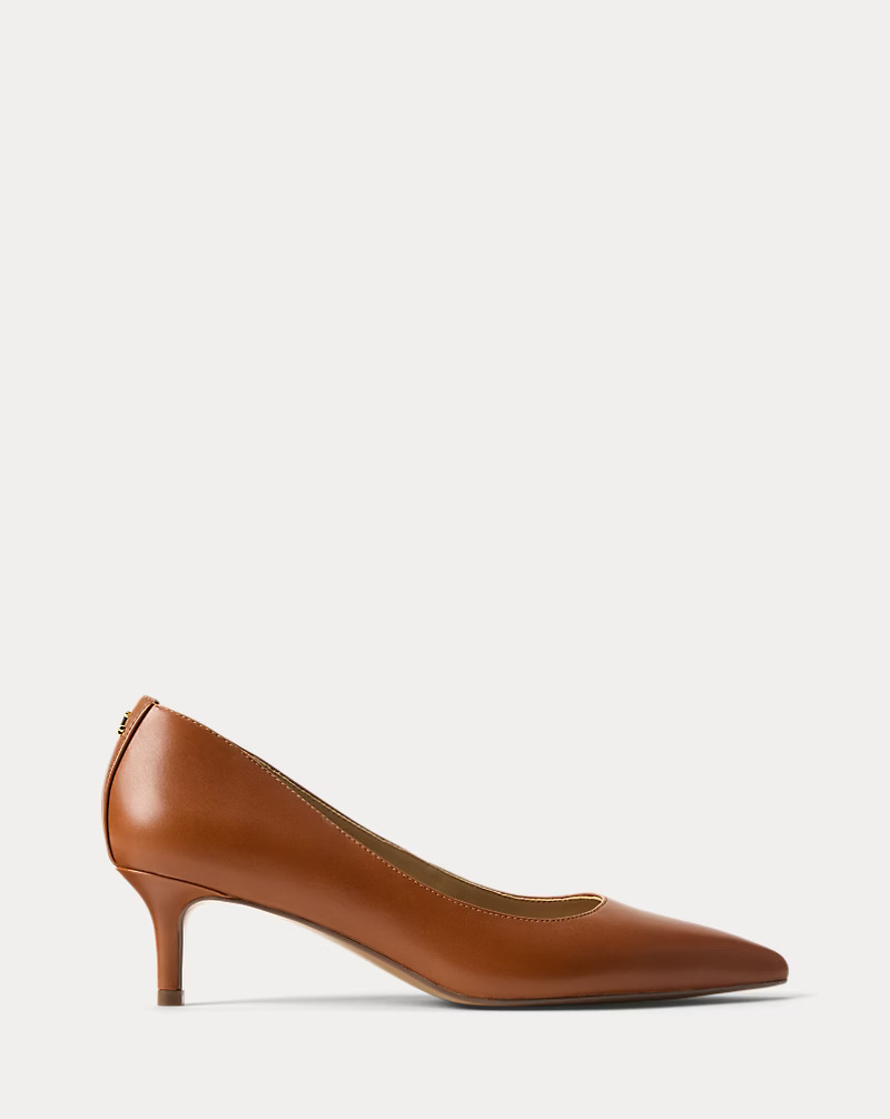 Ralph Lauren, Adrienne Leather Pump