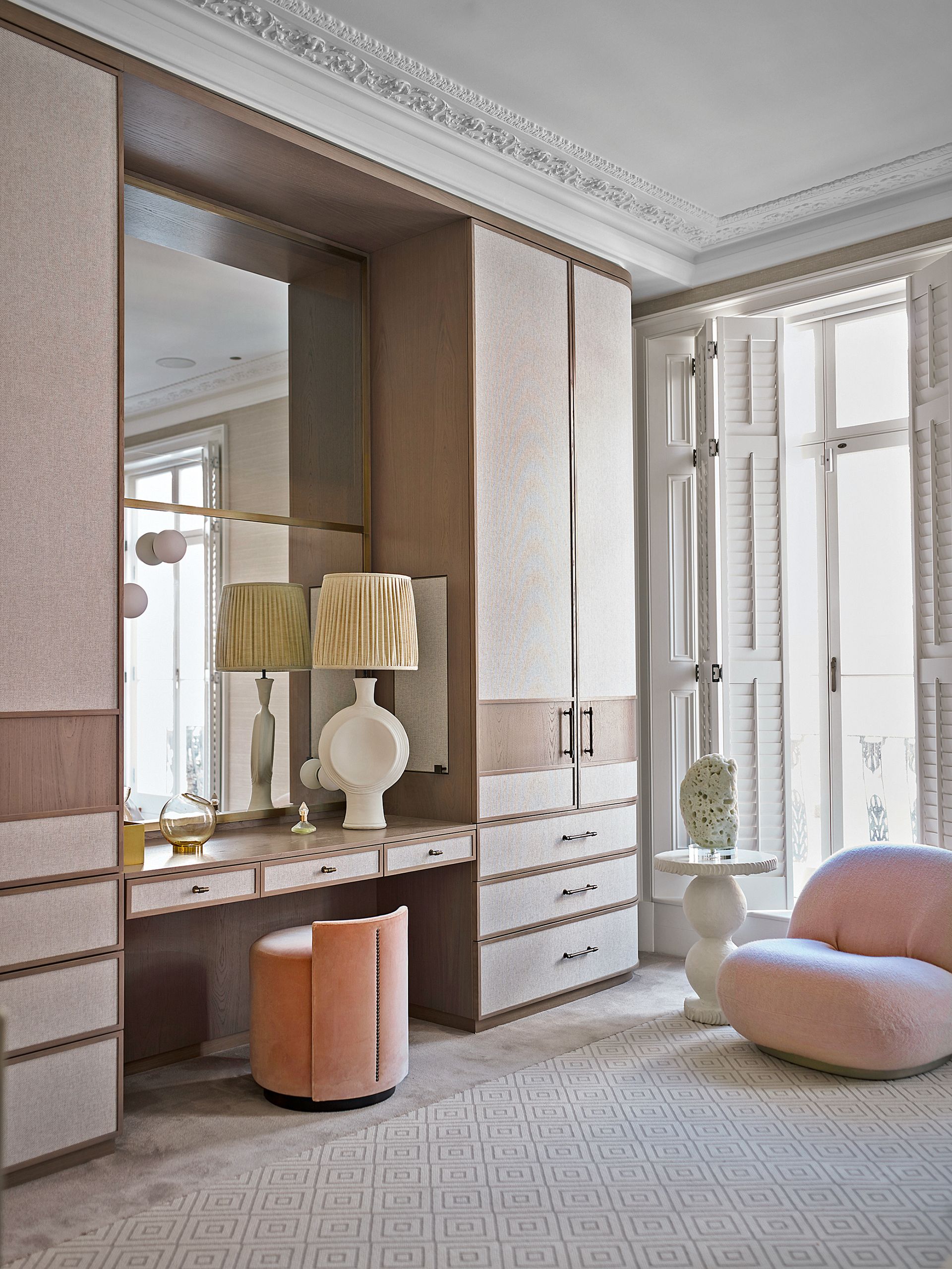 Gunter & Co bedroom wardrobes and dressing table