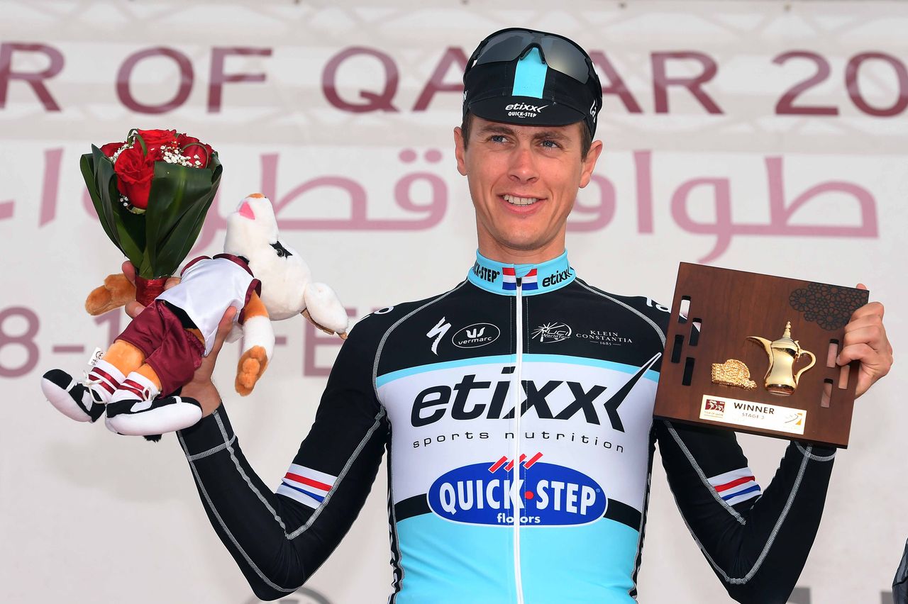 Niki Terpstra (Etixx-Quickstep) won the time trial at Tour of Qatar