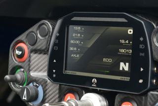 Ariel E-Nomad's digital dashboard