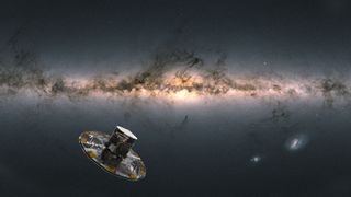 The European Gaia mission scans the sky from its parking spot 930,000 miles away from Earth.