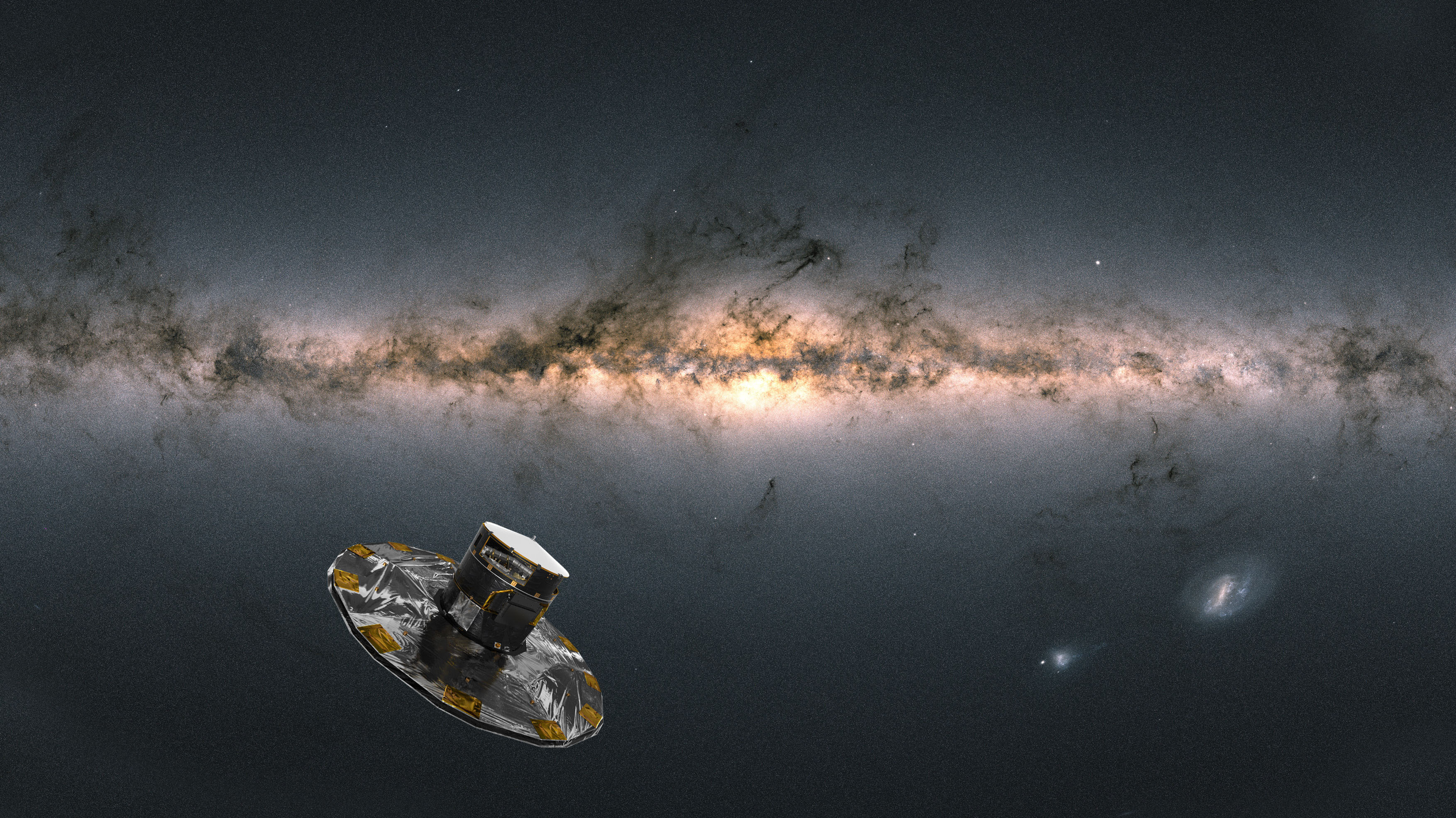 Misi European Gaia memindai langit dari tempat parkirnya 930.000 mil jauhnya dari Bumi.
