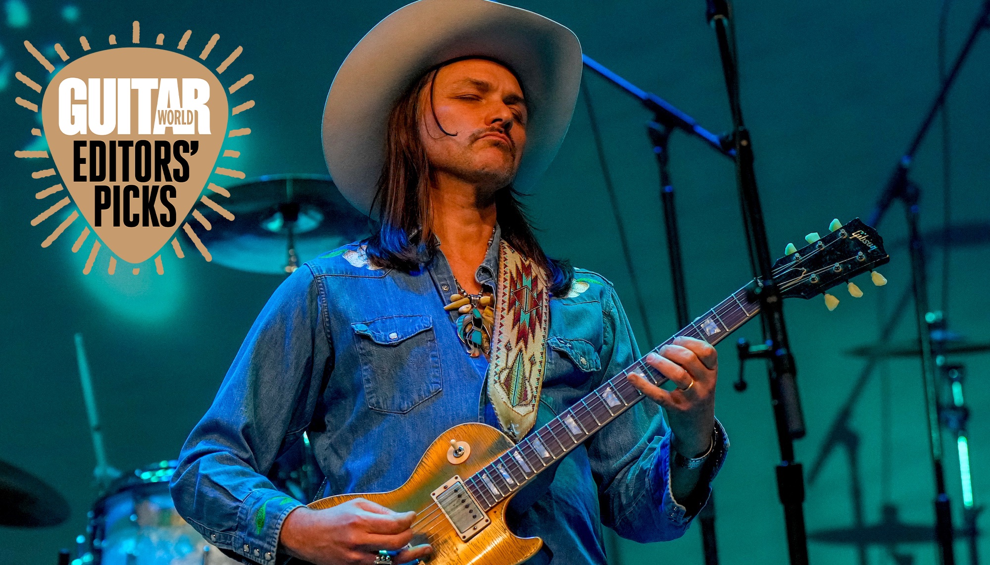 Duane Betts performs at the Allman Betts Family Revival at the Ryman Auditorium in Nashville, Tennessee on December 16, 2024 