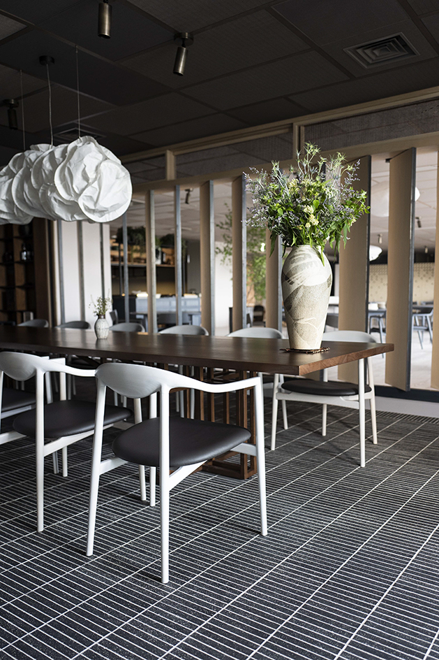 Private dining room at Inua restaurant, Tokyo, Japan
