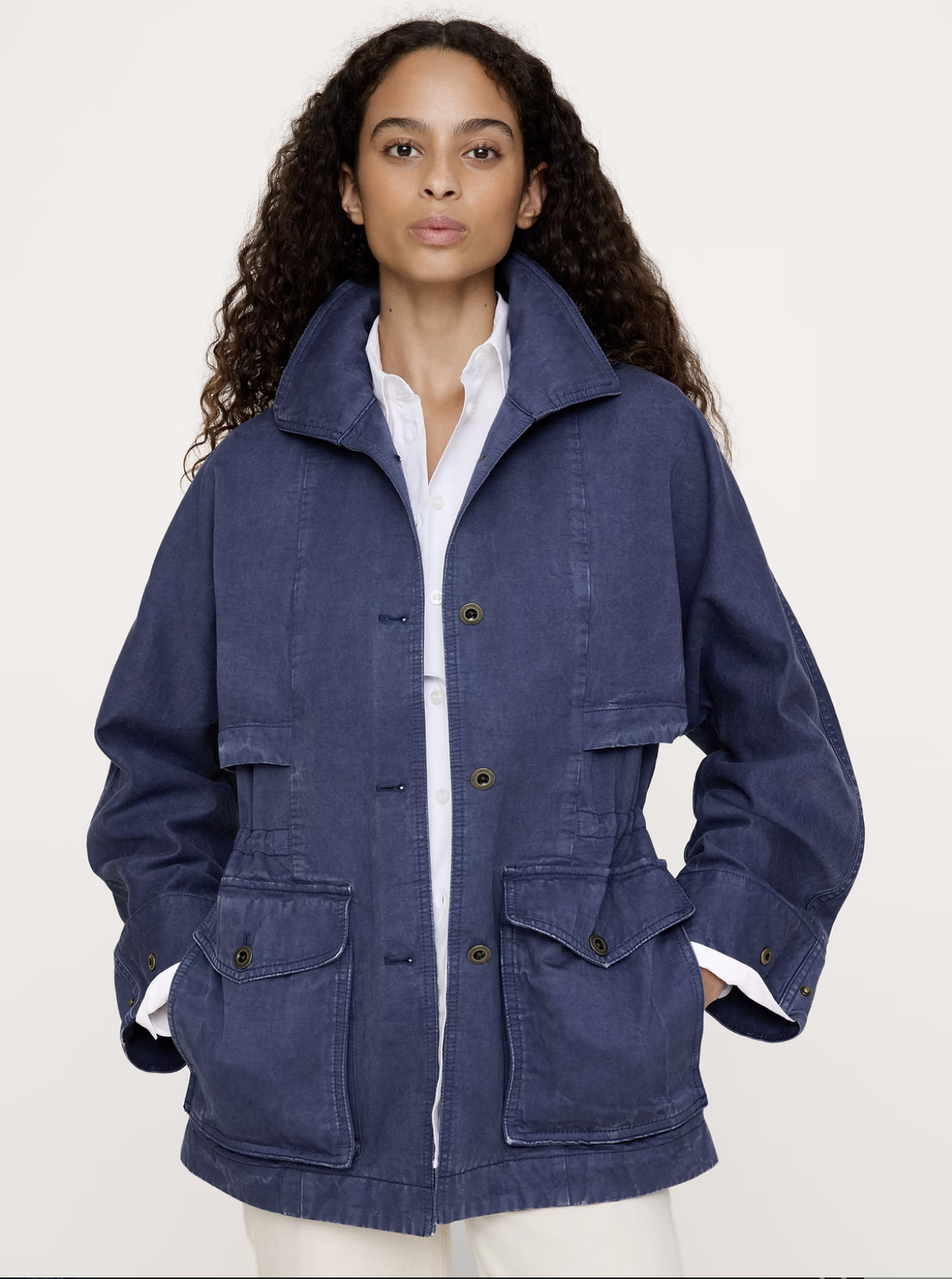 Banana Republic, Cinched-Waist Utility Jacket