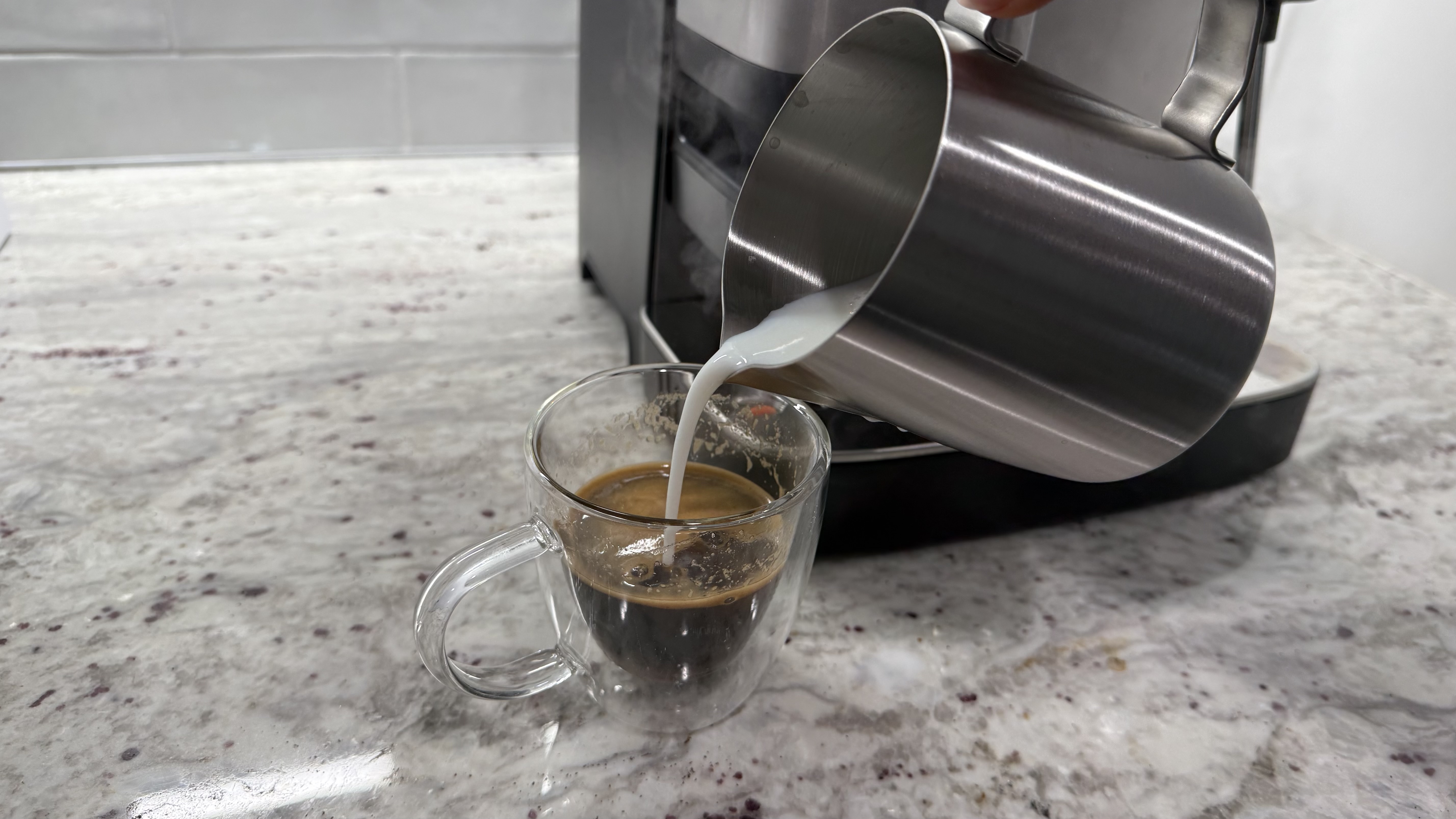 Ninja Luxe Café Mini Espresso Machine frother