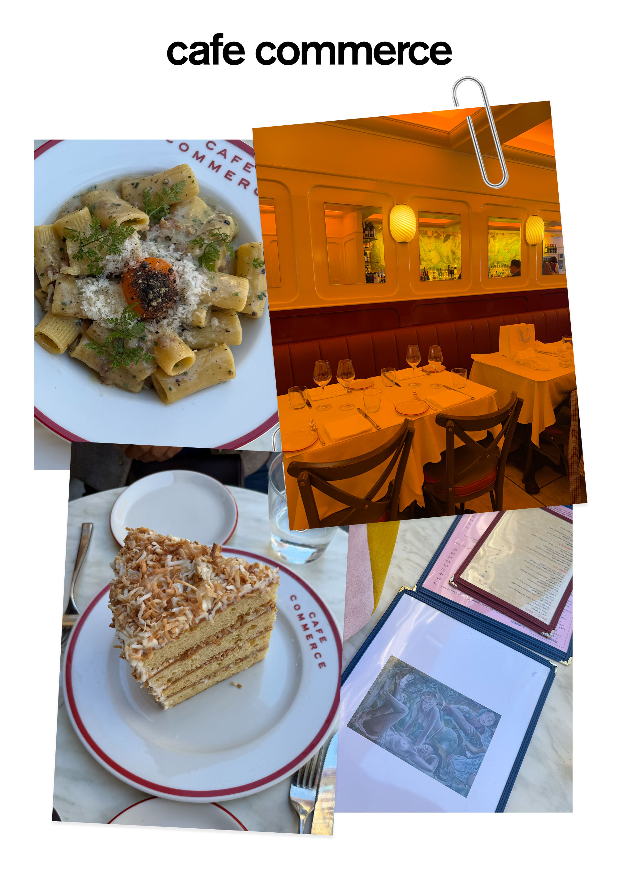 a collage of editor and influencer photos featuring the buzziest cultural happenings in New York for spring 2026