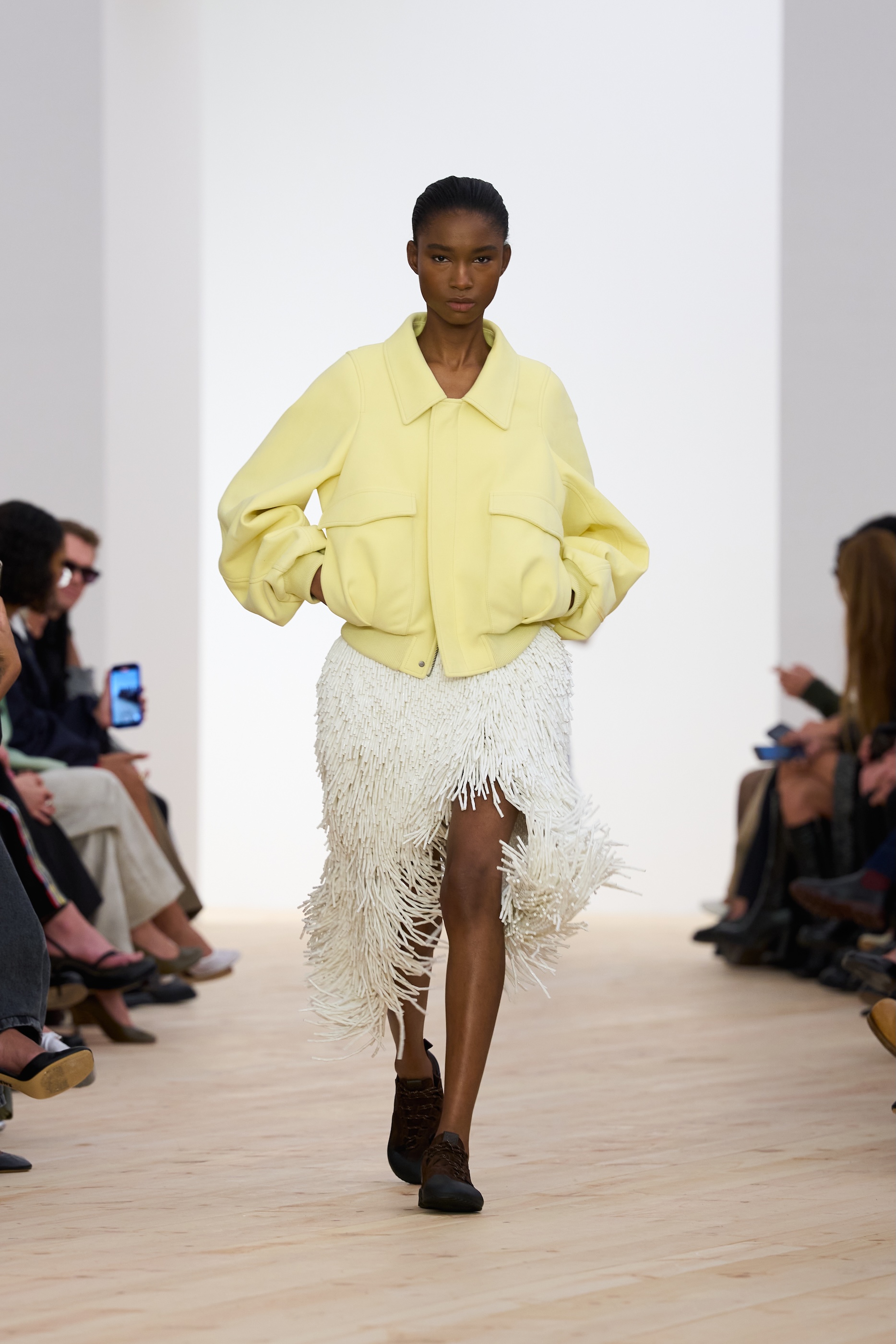 Spring Outerwear Goes Pillarbox Red and Butter Yellow, figure 2