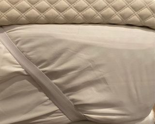 Nolah mattress topper review topper on bed testing