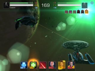 There are more than 225 characters and many ships available in "Star Trek Timelines," thanks to an agreement with CBS.