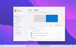 Windows 11 multi monitor setup