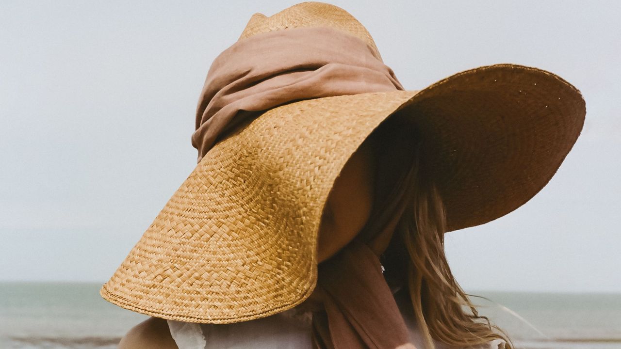 Ghost summer collection woman in floppy hat hero