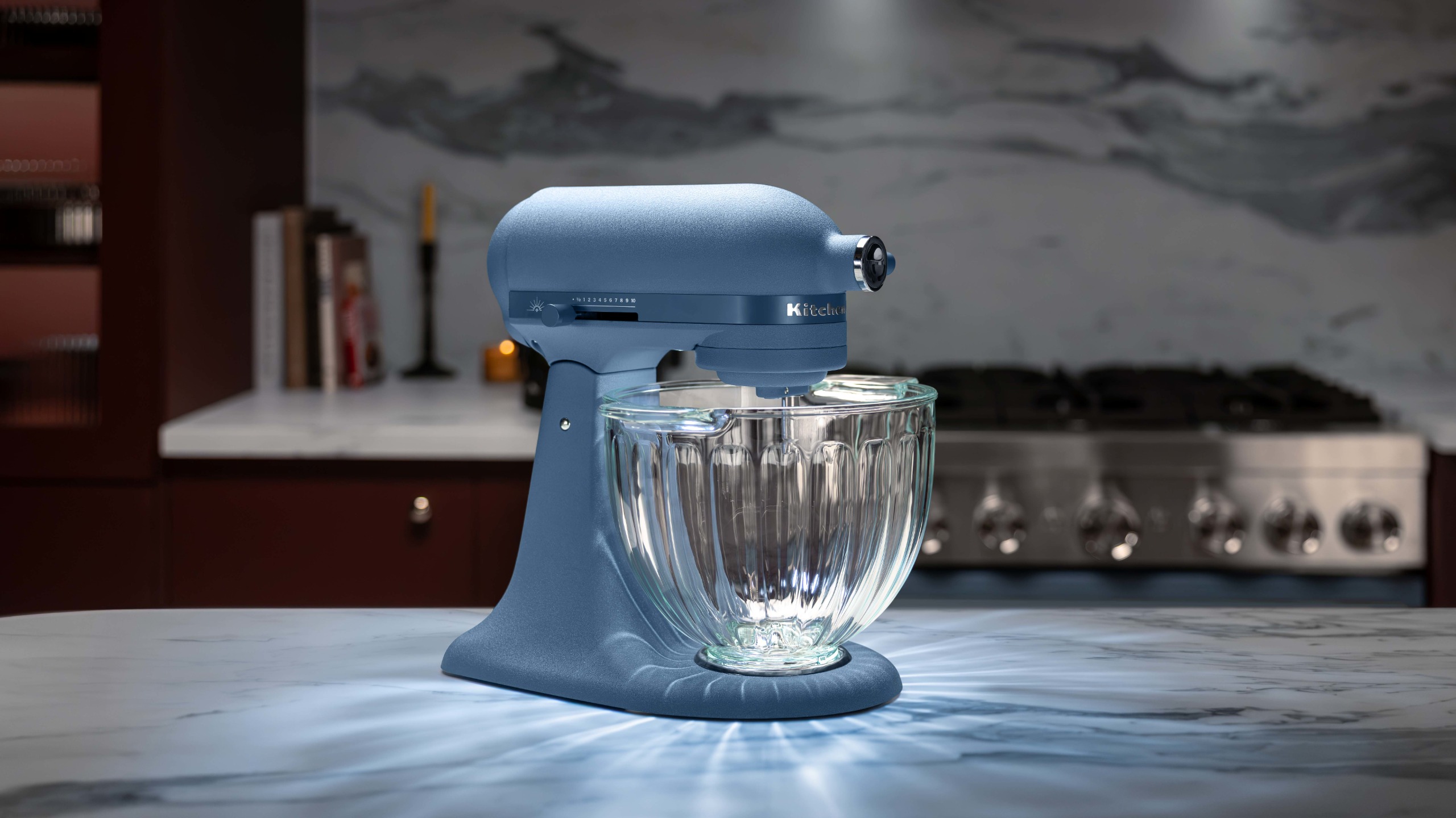 KitchenAid&reg; Design Series Luminaire Tilt-HeadStand Mixer on countertop