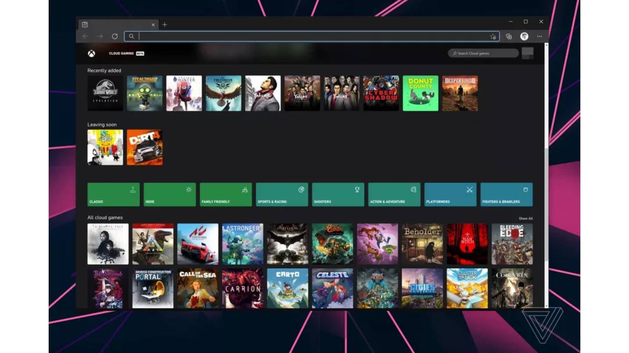xbox cloud gaming for pc